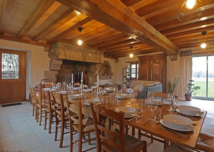 Ferienhaus Maison Authentique Pres D'un Etang Avec Animaux Acceptes, Linge Et Menage Inclus - Fr-1-497-142 *