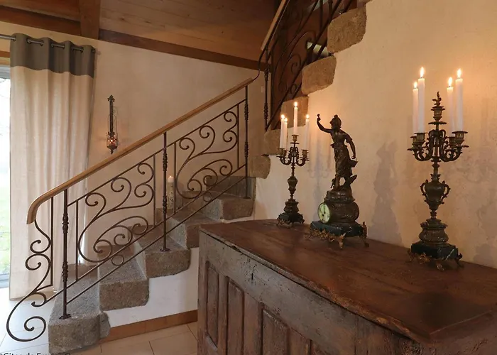 Ferienhaus Maison Authentique Pres D'un Etang Avec Animaux Acceptes, Linge Et Menage Inclus - Fr-1-497-142 *