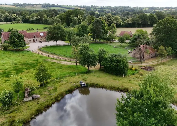 Maison Authentique Pres D'un Etang Avec Animaux Acceptes, Linge Et Menage Inclus - Fr-1-497-142 Ferienhaus *
